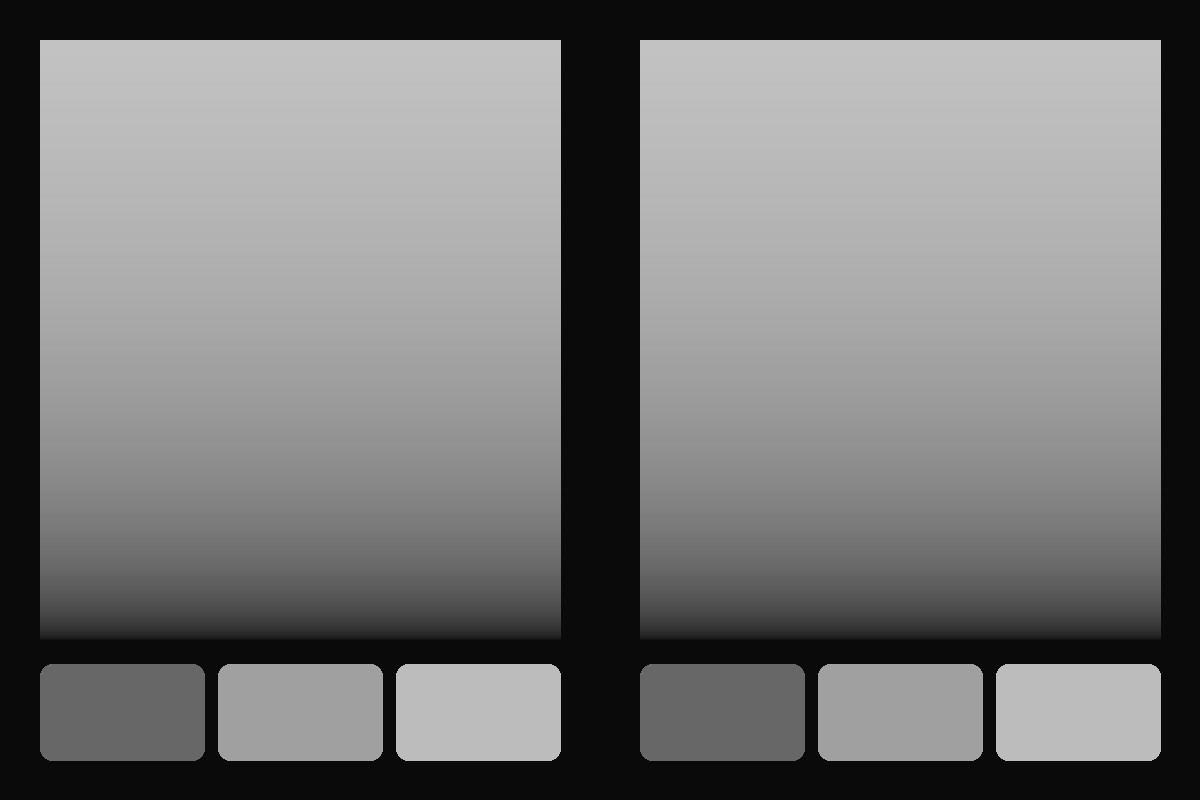 a tone gradient, Split Tone 0 &rarr; 0.8, rendered by the plugin engine